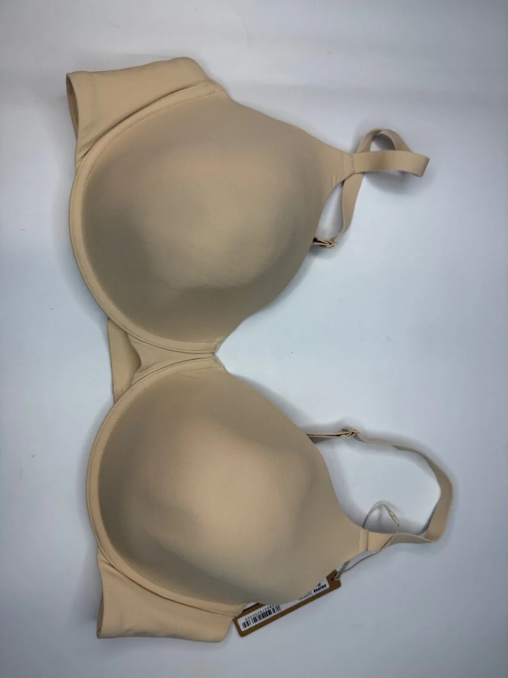 SKIMS Fits Everybody T Shirt Demi Bra- Size 42C- Color Sand - Picture 3 of 6